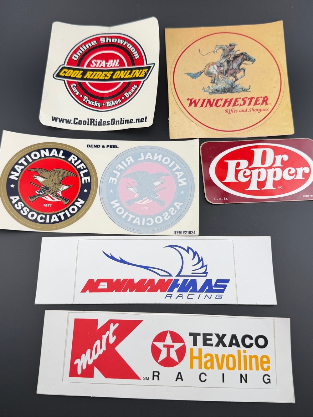 MISC. DECALS / Stickers NEW Lot Of 6 Vintage